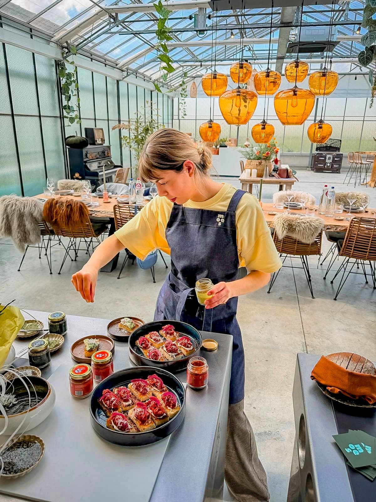 Steak tartaar bites op brioche met Moes Beast